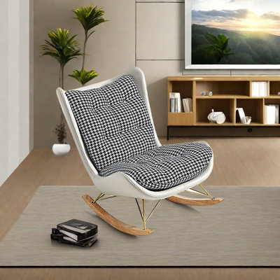 Chaise berçante moderne simple et supérieure