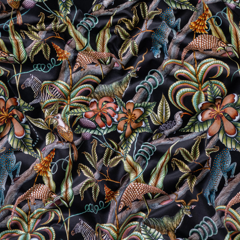 Ardmore Velvet Fabric, Night