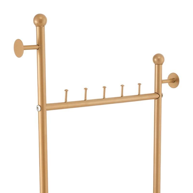 Adjustable Clothing Rack, Gold