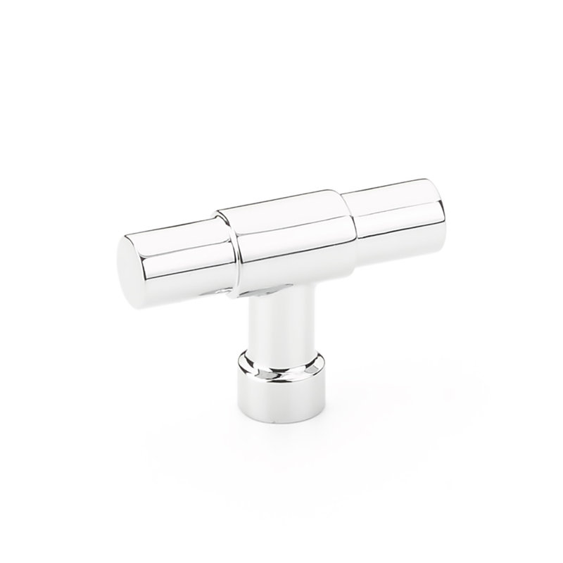 Jasper Finger Pull, Polished Chrome