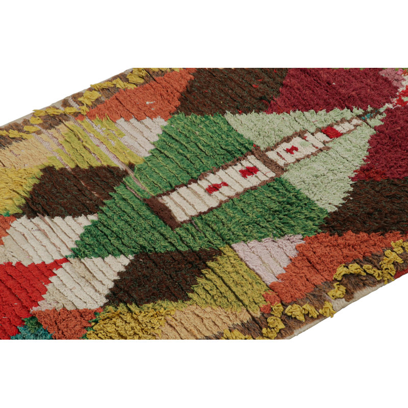 Hand Knotted Wool Area Rug