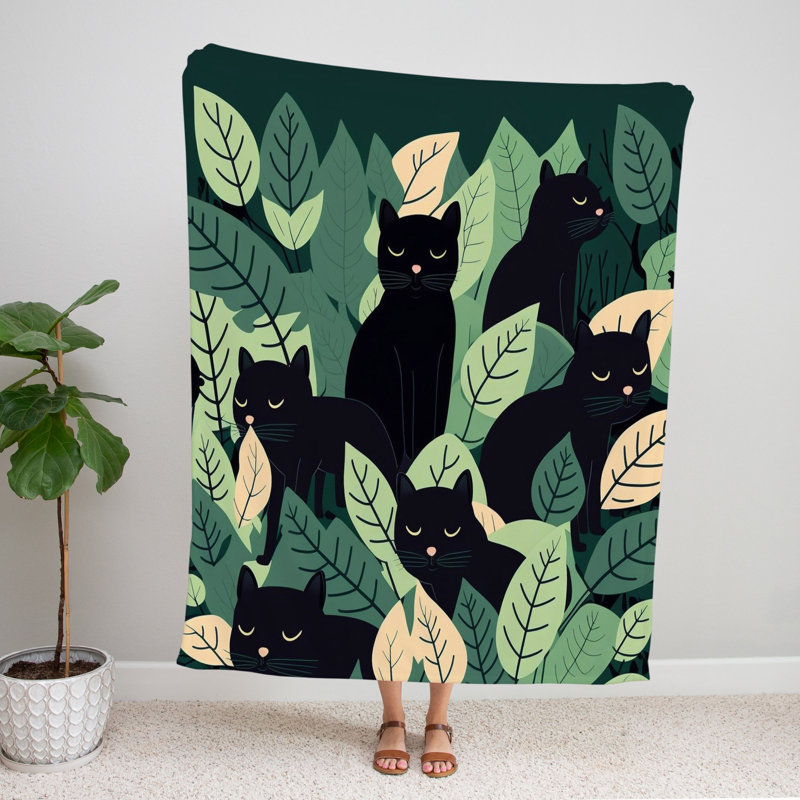 Throw Blanket, 50" W x 60" L