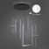 Caylah Cluster Cylinder LED Pendant for Stairs