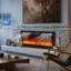 Belfry Heating 183cm W Black Electric Fireplace
