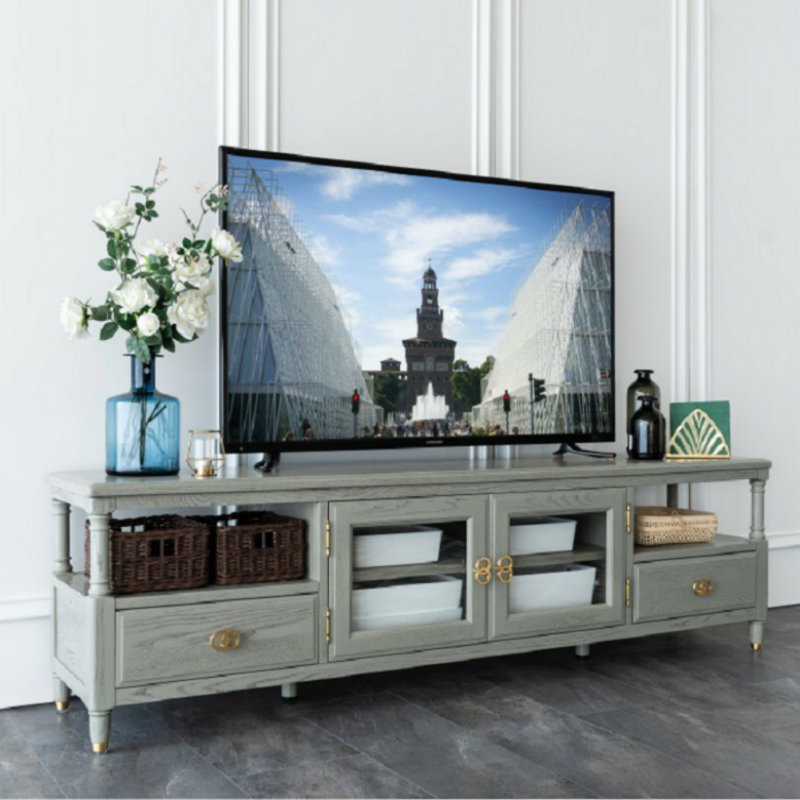 Meuble télé rétro et simple