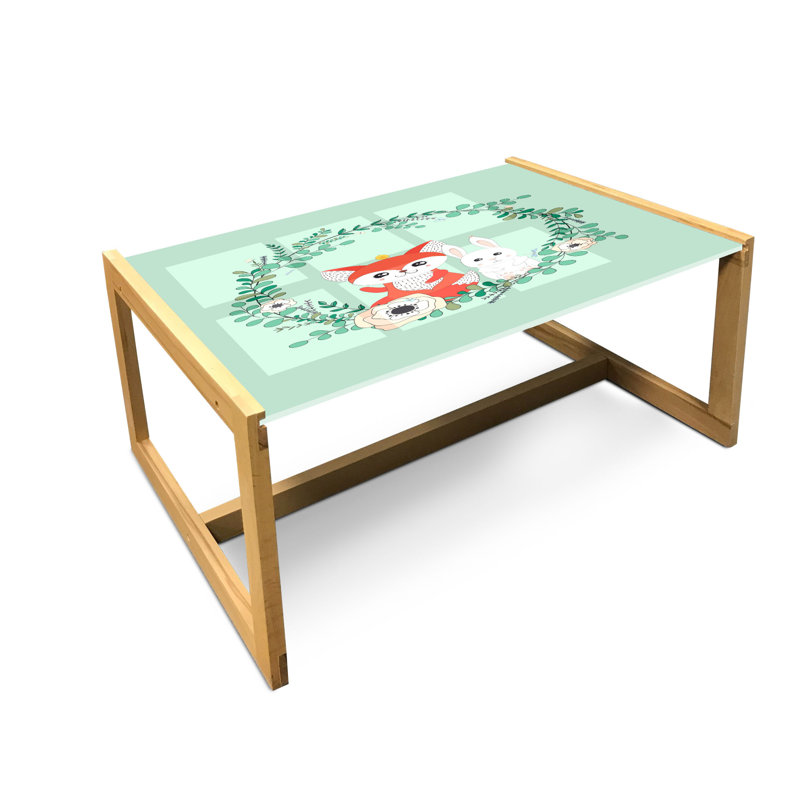 Heinrihs Sled Coffee Table, 40cm H x 91cm W x 62cm D