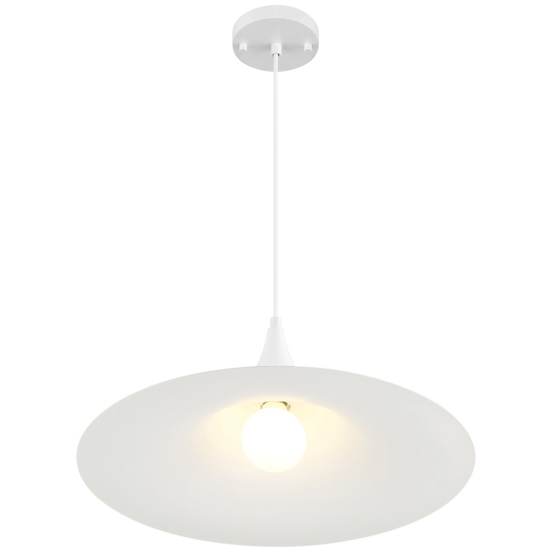 Gelila 1 - Light Single Pendant, Matte White