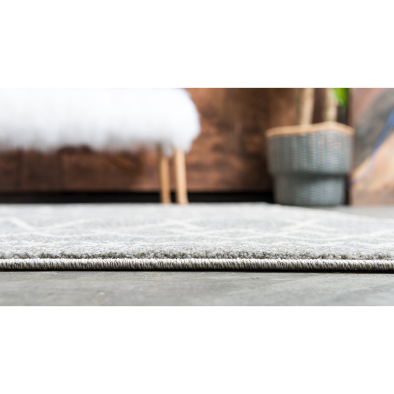 Cumby Geometric Indoor Rug, Runner 2'7" x 10'