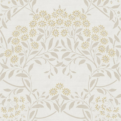 Penelope Floral Damask Wallpaper