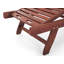 Vanhorn 198cm Long Reclining Acacia Single Chaise