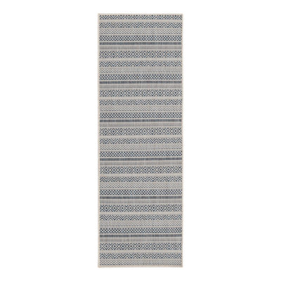 Evolet Striped Indoor / Outdoor Rug