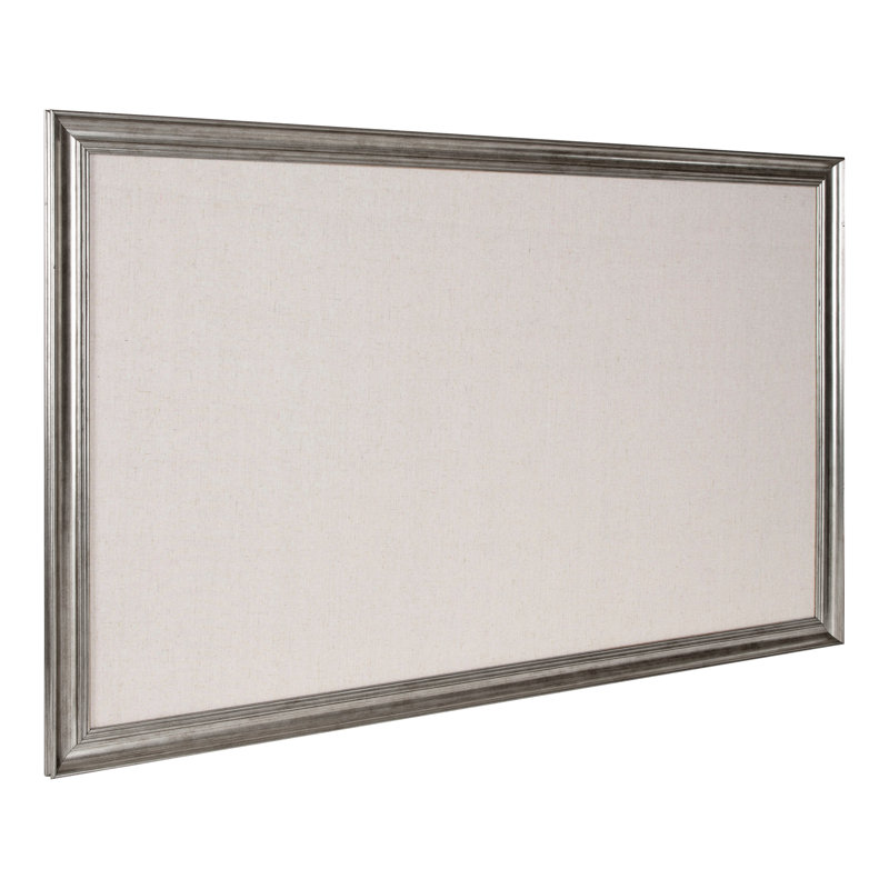 Tableau d'affichage mural, Blanc doux, H 3 pi 7 po x l 2 pi 3 po