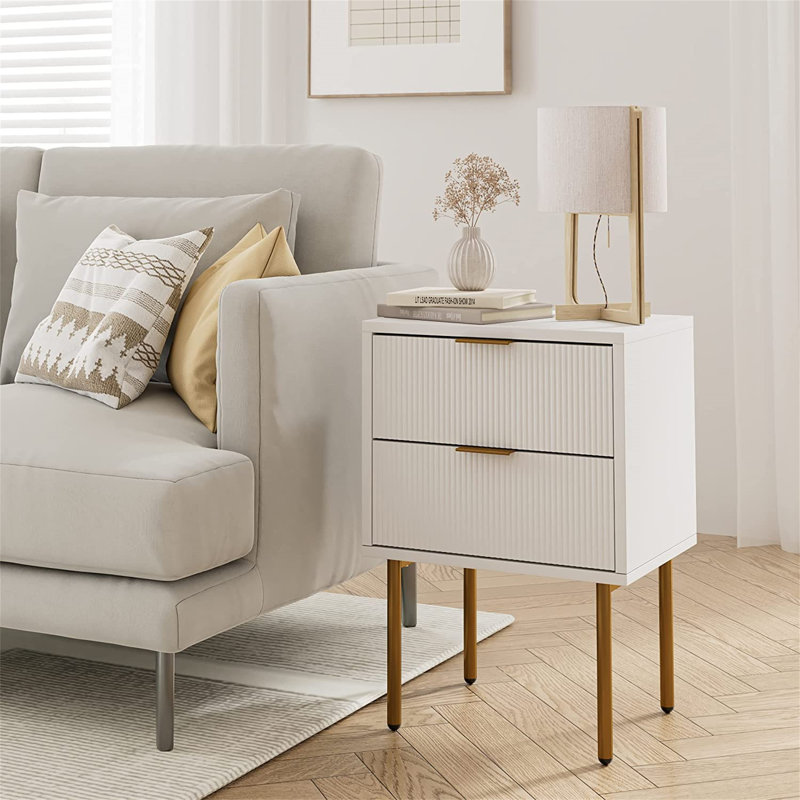 Ayca 40 cm W Bedside Table
