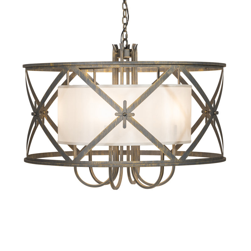 38" Wide Penelope 6 Light Pendant