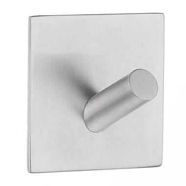 White Adhesive Hook With Metal Hook