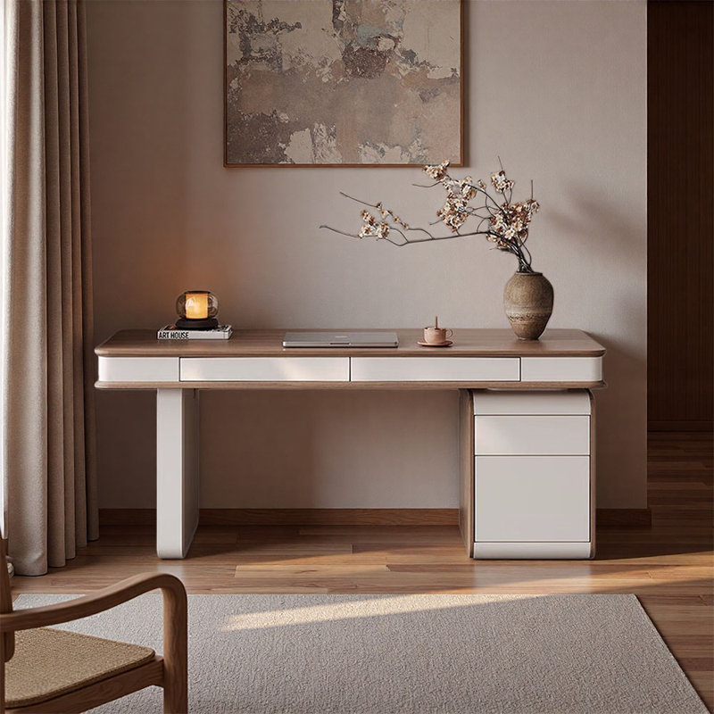 Bureau haut de gamme de style français, H 29,53 po x l 62,99 po x P 29,53 po