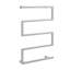 Chauffe-serviettes électrique 5 barres Voltaire en chrome-98076166