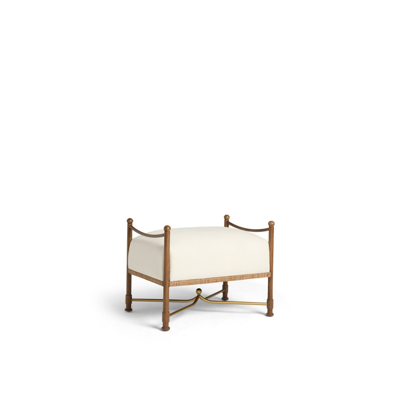 Lilac Upholstered Stool