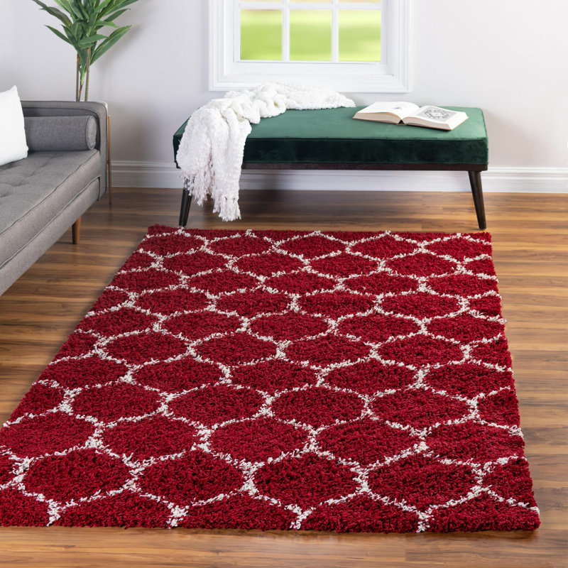 Geometric Indoor Rug, Rectangle 7'10" x 10'