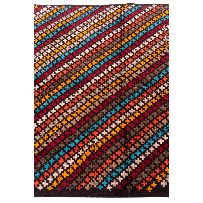 Tapis marron Neela