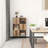 Versatile 50 Inch bookcase with three compartments and three doors Book Case