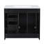 Meuble-lavabo 36 po avec lavabo en céramique