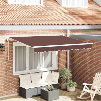 Brayden Studio 200cm D Retractable Door / Window Awning