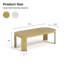 Table basse d'extérieur 1 pièce Overture