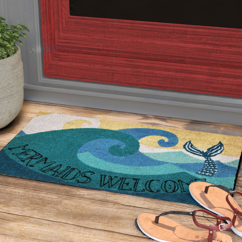 Tapis d'entrée antidérapant Walton Bay, Rectangle 1 pi 6 po x 2 pi 6 po