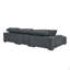 Grand canapé modulaire à double assise en velours côtelé Large Seating-2102258934