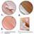 Peach and Gold Spiral Radiance - Abstract Spirals Wall Art-588527680-588527675