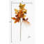 20" Artificial Fall Harvest Maple Leaf Spray, Set of 5