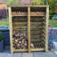 Tangier 150cm W x 74.5cm D Solid Wood Log Store-36319151