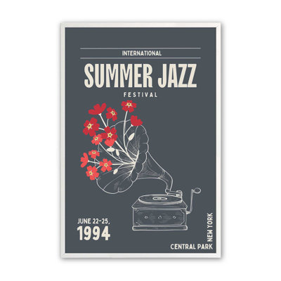 «Summer Gazz Fest», reproduction d'affiche