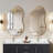 Cloud Shaped Metal Wall Mirror Sets-109723996-109724000