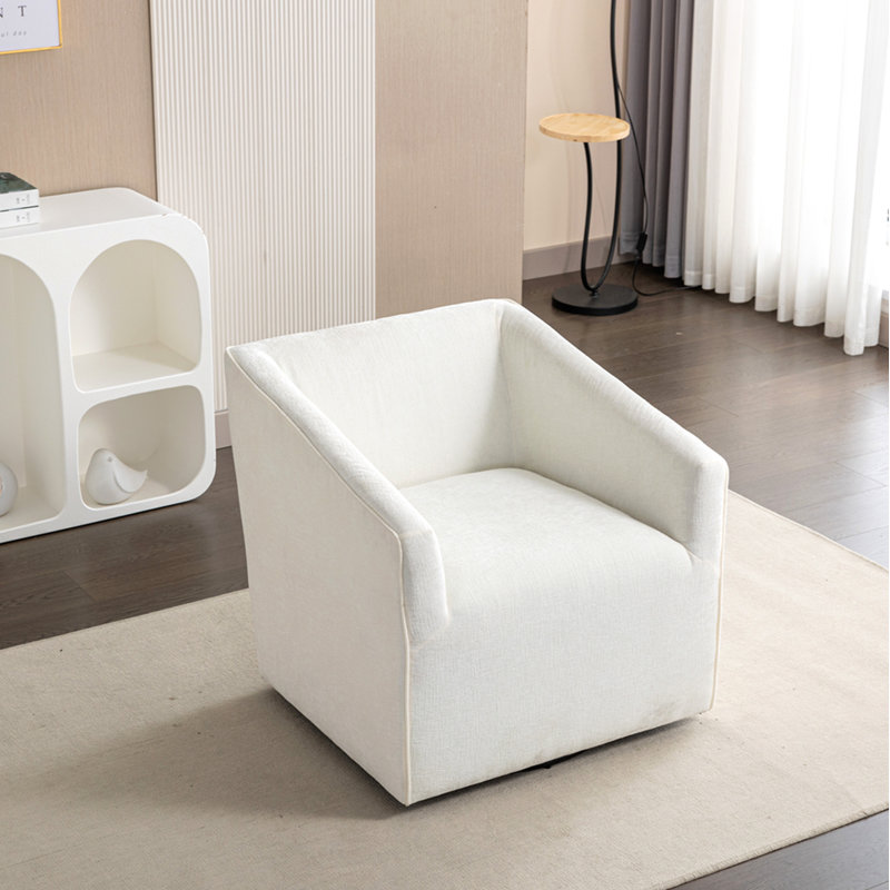 Fauteuil demi-tonneau pivotant à 360 ° Nice