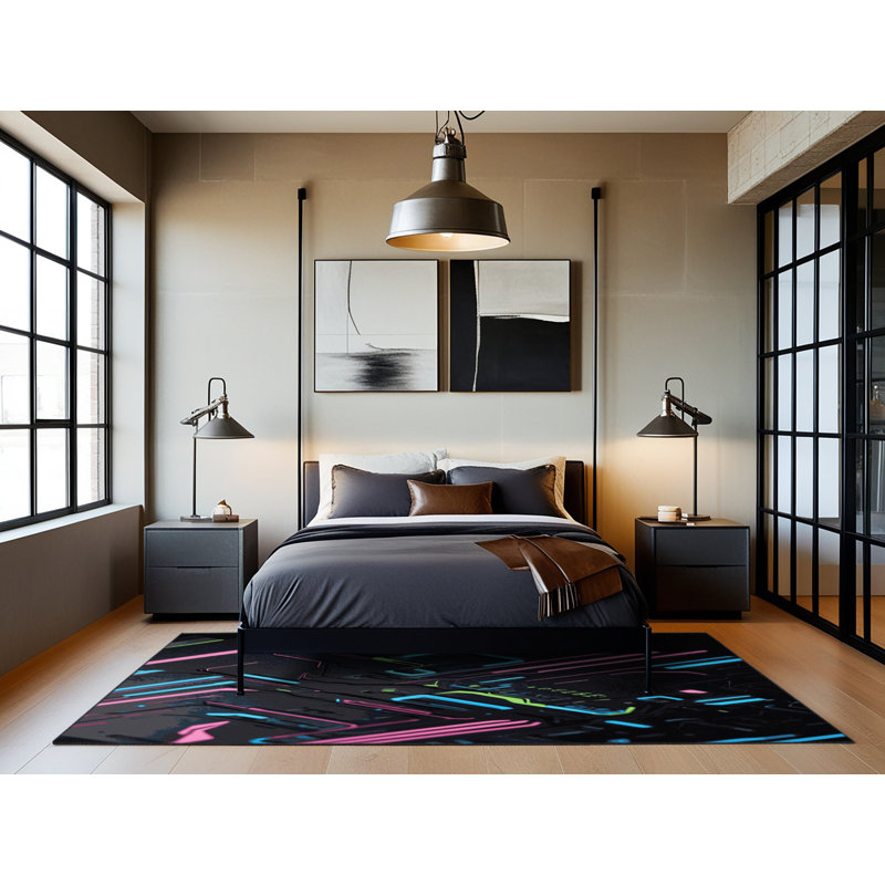 Fusion Core Rug, Rectangle 3' x 5'