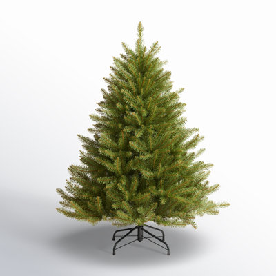 Flocked Pre-Lit Fir Christmas Tree