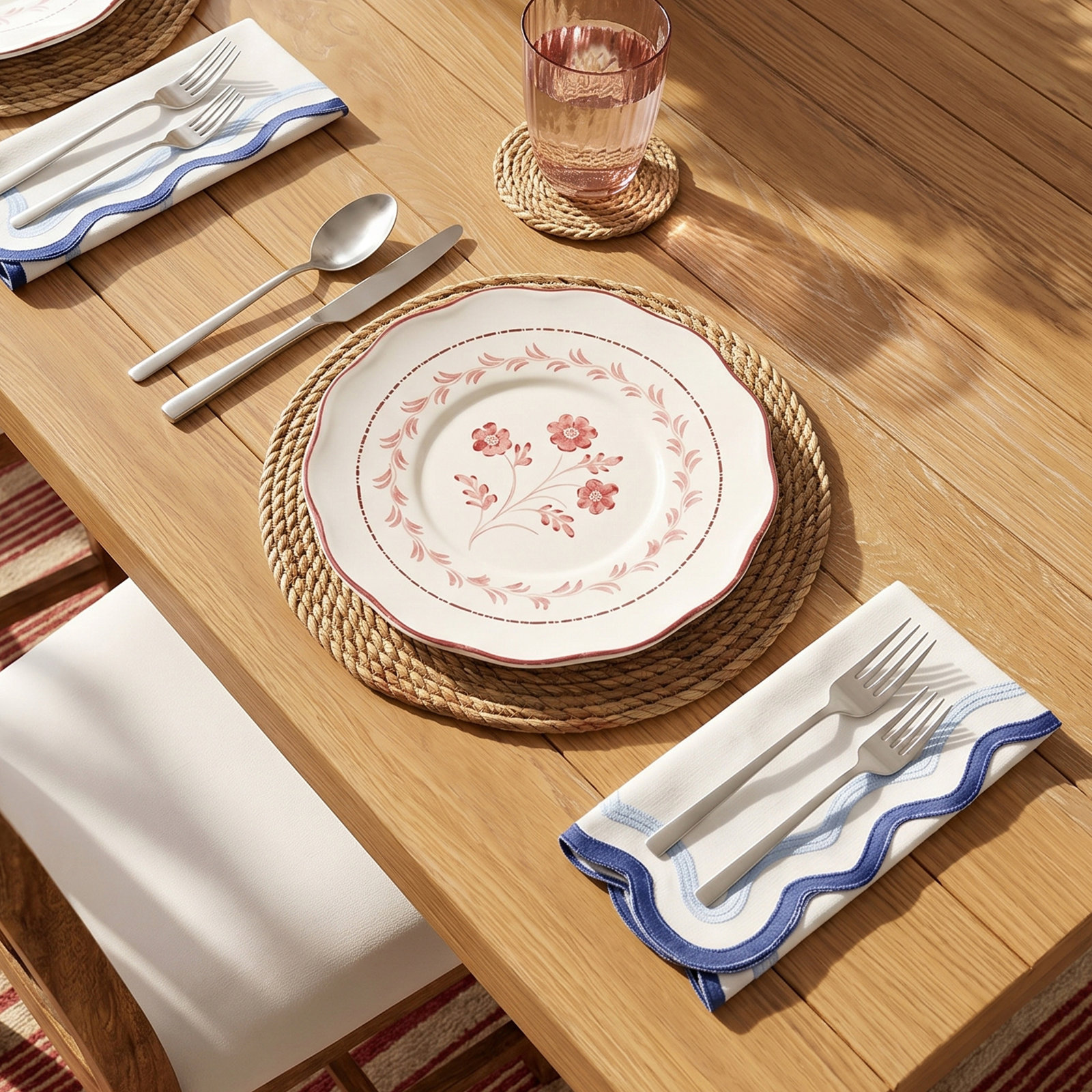 Welham Reversible Jute Placemat