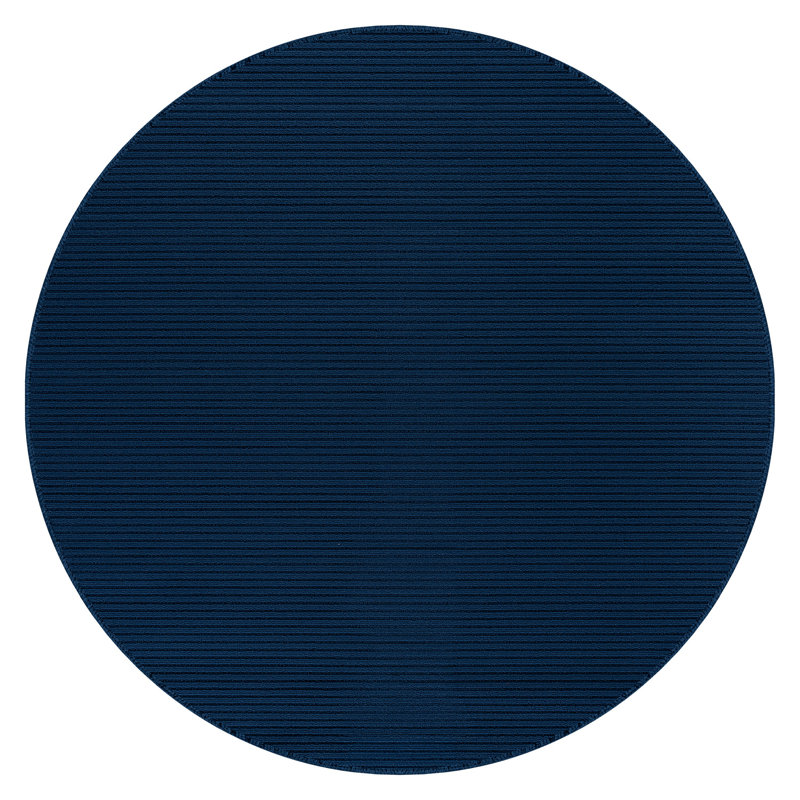 Arturas Non-Slip Area Rug, Round 4'