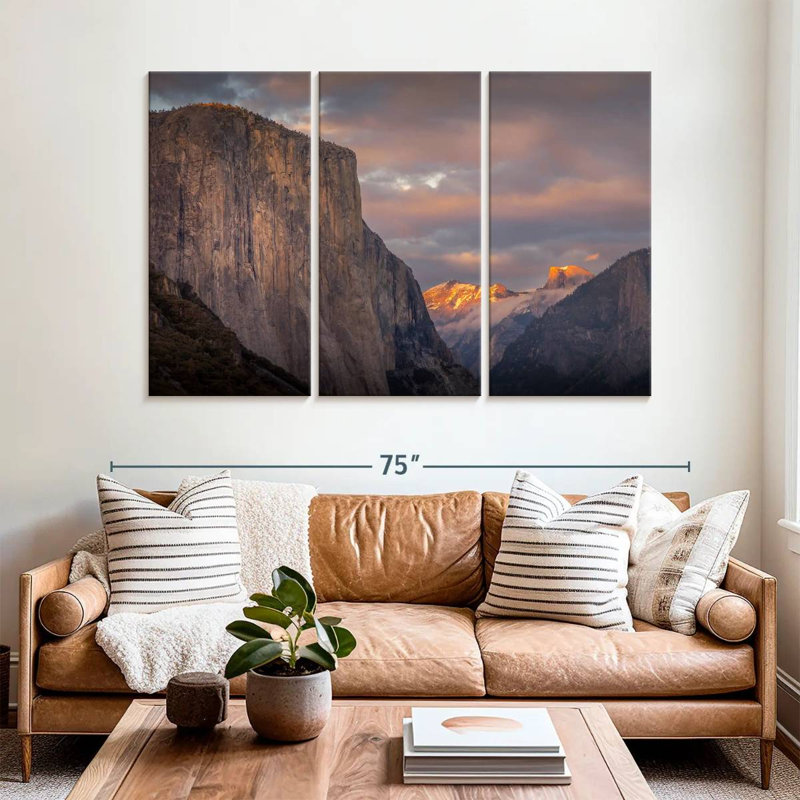Alvord El Capitan Sunset Sky, 42" H x 65" W
