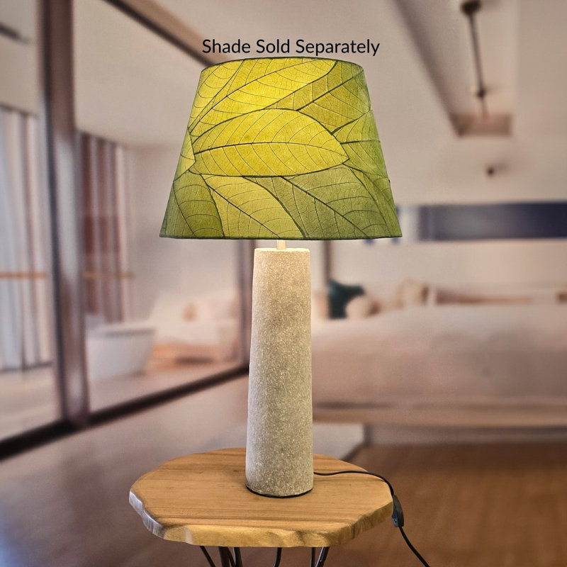 Saltillo Lamp Base Lamp, Gray
