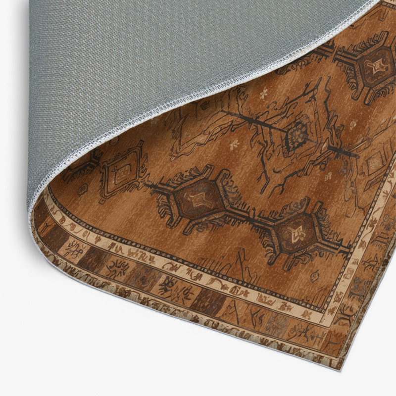 Tapis intérieur et extérieur ArtDeco, Rectangulaire 8 pi x 10 pi