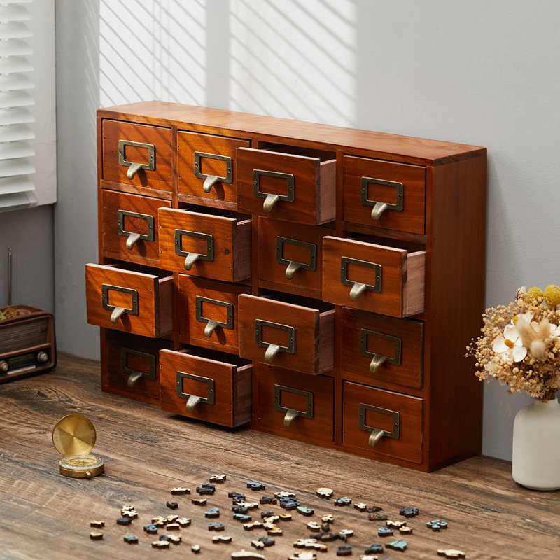 Nedrow Wood Desk Organiser