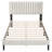 Avelyn Upholstered Platform Bed Frame with Vertical Channel Tufted Wingback Headboard-1653027205-1653027210