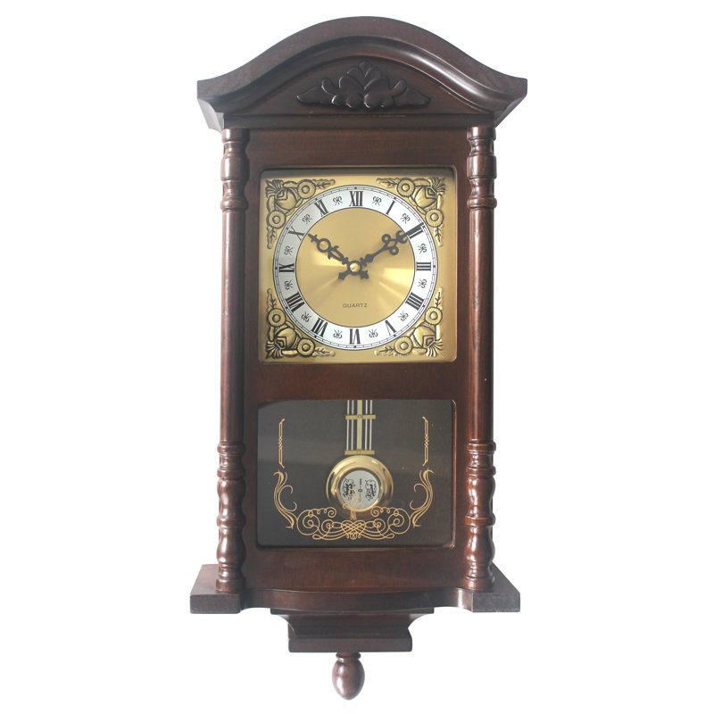 Waldrep Wood Wall Clock