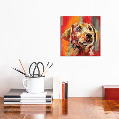 Labrador I by Jos Coufreur - Wrapped Canvas Gallery-Wrapped Canvas Giclée