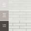Carreau de mur et de plancher en porcelaine aspect pierre 2 po x 10 po Muretto-63909851