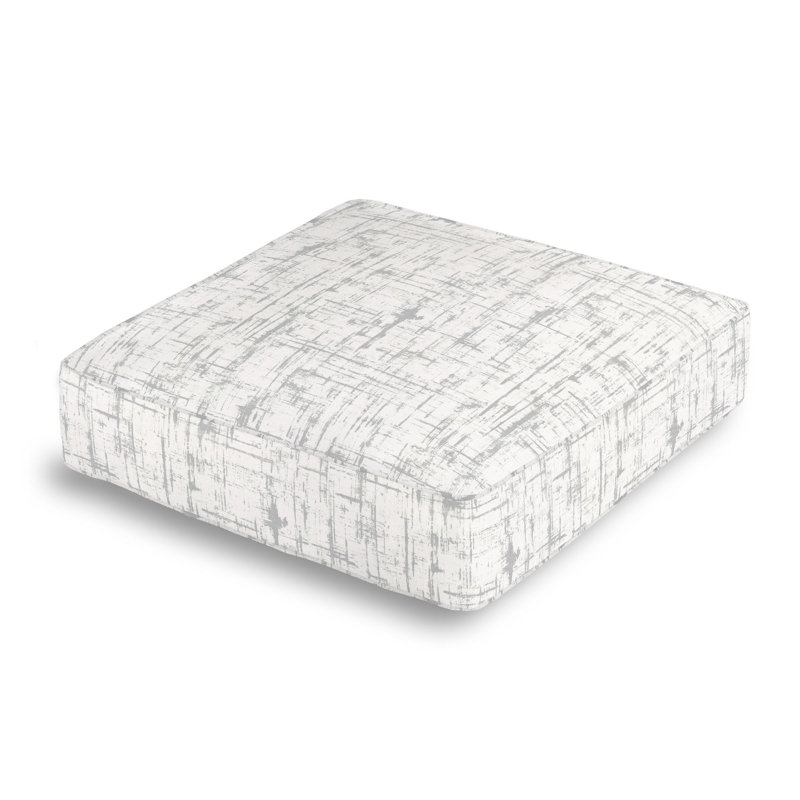 Abstract Cotton Reversible Throw Pillow