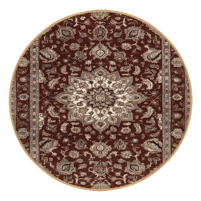 Tapis brun lavable à la machine